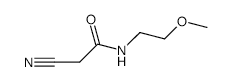 2-Cyano-n-(2-methoxy-ethyl)-acetamide - Chemical structure and product image