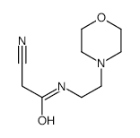 2-Cyano-n-(2-morpholin-4-yl-ethyl)-acetamide - Chemical structure and product image
