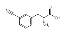 L-3-Cyanophenylalanine - Chemical structure and product image