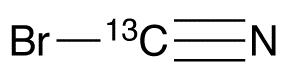 Cyanogen Bromide-13C - Chemical structure and product image
