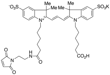 Cyanine 3 Maleimide, Potassium Salt (~90%) - Chemical structure and product image