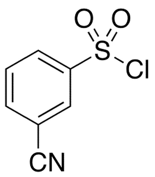 3-Cyanobenzenesulfonyl Chloride - Chemical structure and product image