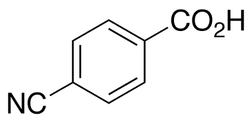 4-Cyanobenzoic Acid - Chemical structure and product image