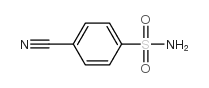 4-Cyanobenzene-1-sulfonamide - Chemical structure and product image