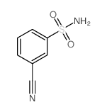 3-Cyanobenzenesulfonamide - Chemical structure and product image
