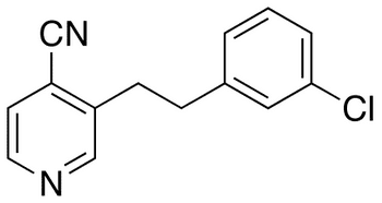 4-Cyano-3-(3-chlorophenylethyl)pyridine - Chemical structure and product image