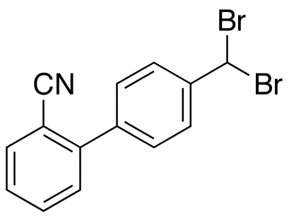 2â€™-Cyano-4-(dibromomethyl)biphenyl - Chemical structure and product image