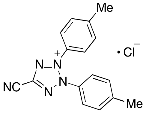 5-Cyano-2,3-di-p-tolyltetrazolium Chloride - Chemical structure and product image