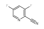 2-Cyano-3,5-difluoropyridine - Chemical structure and product image
