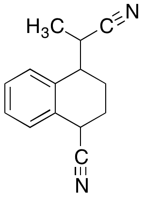 4-(1-Cyanoethyl)-1,2,3,4-tetrahydronaphthalene-1-carbonitrile - Chemical structure and product image