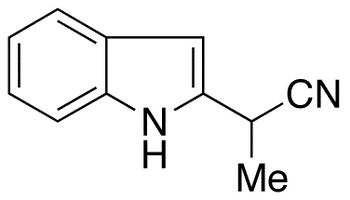 2-(1-Cyanoethyl)indole - Chemical structure and product image