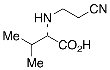 N-(2-Cyanoethyl)-L-valine - Chemical structure and product image