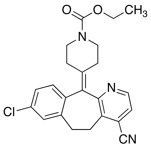 4-Cyano Loratadine - Chemical structure and product image