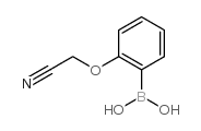 2-Cyanomethoxyphenylboronic acid - Chemical structure and product image