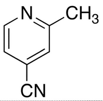 4-Cyano-2-methylpyridine - Chemical structure and product image