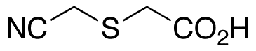 2-(Cyanomethylthio)acetic Acid - Chemical structure and product image