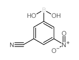 3-Cyano-5-nitrophenylboronic acid - Chemical structure and product image