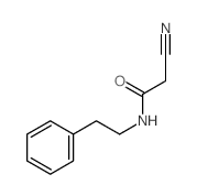 2-Cyano-n-(2-phenylethyl)acetamide - Chemical structure and product image