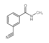 3-Cyano-N-methylbenzamide - Chemical structure and product image