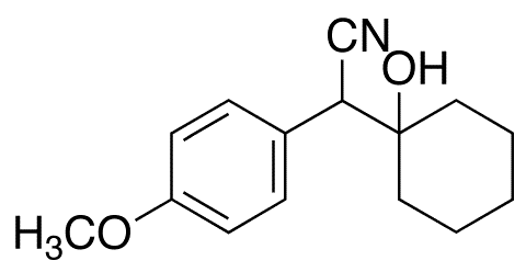 1-(Cyano-(4-methoxyphenyl)methyl)cyclohexanol - Chemical structure and product image