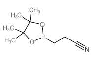 2-Cyanoethylboronic acid, pinacol ester - Chemical structure and product image