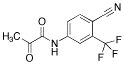 N-[4-Cyano-3-(trifluoromethyl)phenyl]-2-oxopropanamide - Chemical structure and product image