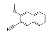 2-Cyano-3-methoxynaphthalene - Chemical structure and product image