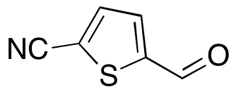 5-Cyanothiophene-2-carboxaldehyde - Chemical structure and product image