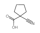 1-Cyanocyclopentanecarboxylic acid - Chemical structure and product image