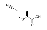 4-Cyanothiophene-2-carboxylic acid - Chemical structure and product image