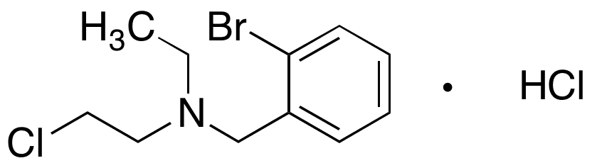 N-(2-Chloroethyl)-N-(o-bromobenzyl)ethylamine Hydrochlorid (DSP-4) Hydrochloride - Chemical structure and product image