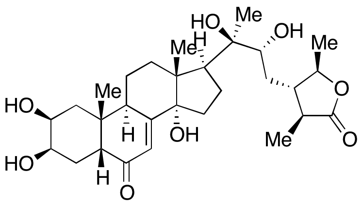 Cyasterone - Chemical structure and product image