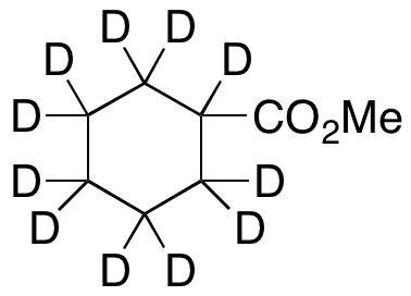 Cyclohexanecarboxylic Acid Methyl Ester-d11 - Chemical structure and product image