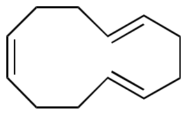 trans,trans,cis-1,5,9-Cyclododecatriene - Chemical structure and product image