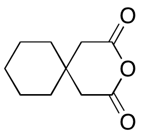 1,1-Cyclohexanediacetic Anhydride - Chemical structure and product image
