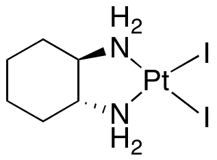 [SP-4-2-(1R-trans)]-(1,2-Cyclohexanediamine-ÎºN,ÎºNâ€™) Diiodoplatinum - Chemical structure and product image