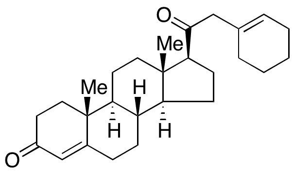 21-(Cyclohex-1-enyl)pregn-4-ene-3,20-dione - Chemical structure and product image
