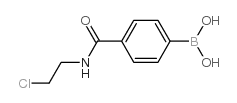 N-(2-Chloroethyl) 4-boronobenzamide - Chemical structure and product image