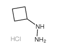 1-Cyclobutylhydrazine Hydrochloride - Chemical structure and product image