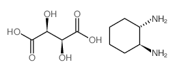 (1S,2S)-(-)-1,2-Cyclohexanediamine D-Tartrate - Chemical structure and product image