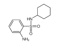 N-Cyclohexyl 2-Aminobenzenesulfonamide - Chemical structure and product image
