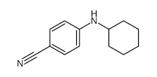 4-(Cyclohexylamino)benzonitrile - Chemical structure and product image