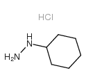 Cyclohexylhydrazine Hydrochloride - Chemical structure and product image