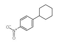4-Cyclohexyl-1-nitrobenzene - Chemical structure and product image