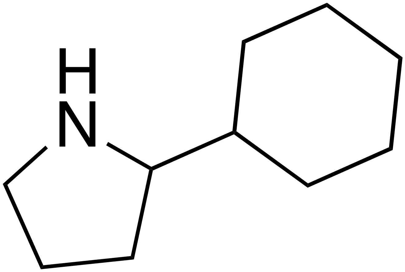 2-Cyclohexylpyrrolidine - Chemical structure and product image