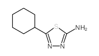 5-Cyclohexyl-1,3,4-thiadiazol-2-amine - Chemical structure and product image