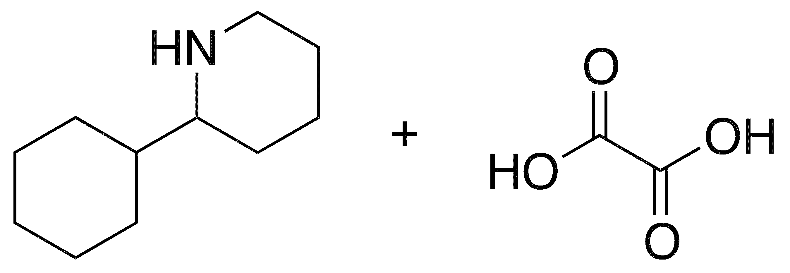 2-Cyclohexylpiperidine Oxalate - Chemical structure and product image