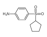 4-(Cyclopentanesulfonyl)aniline - Chemical structure and product image