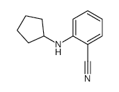 2-(Cyclopentylamino)benzonitrile - Chemical structure and product image