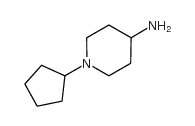 1-Cyclopentyl-4-aminopiperidine - Chemical structure and product image